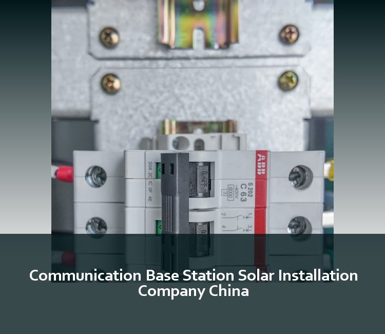 Communication Base Station Solar Installation Company China