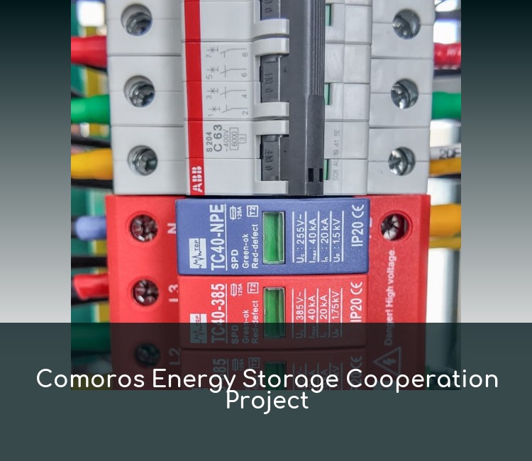 Comoros Energy Storage Cooperation Project