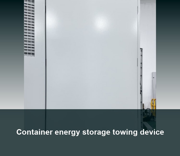 Container energy storage towing device