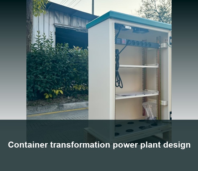 Container transformation power plant design