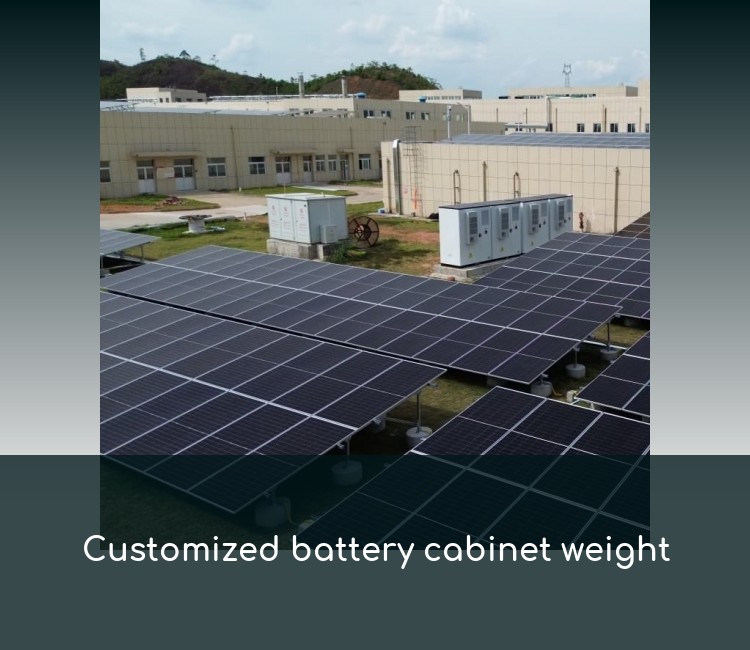Customized battery cabinet weight