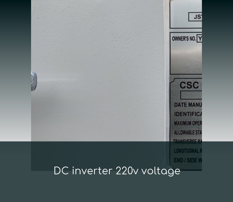 DC inverter 220v voltage