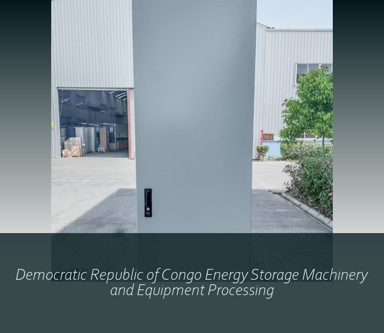 Democratic Republic of Congo Energy Storage Machinery and Equipment Processing