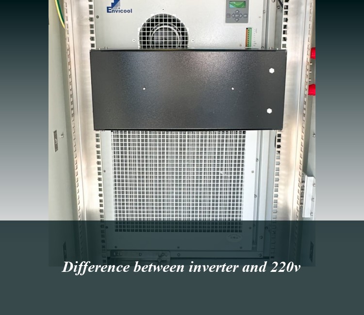 Difference between inverter and 220v