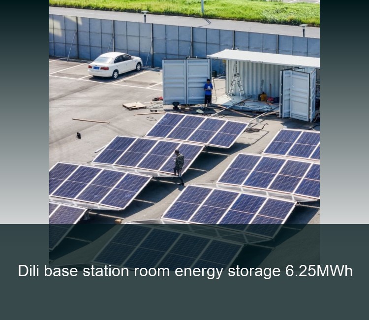 Dili base station room energy storage 6.25MWh