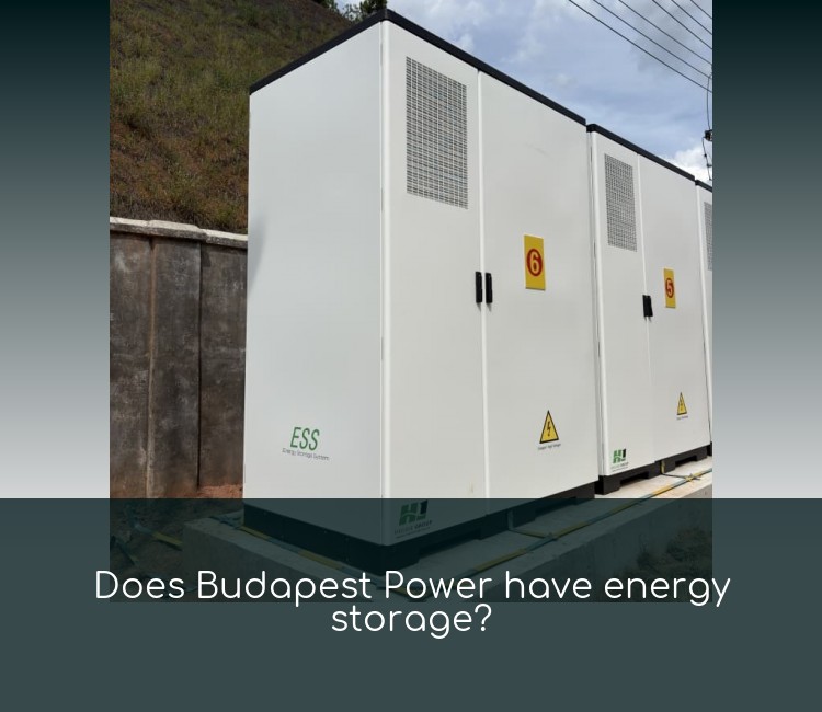 Does Budapest Power have energy storage?