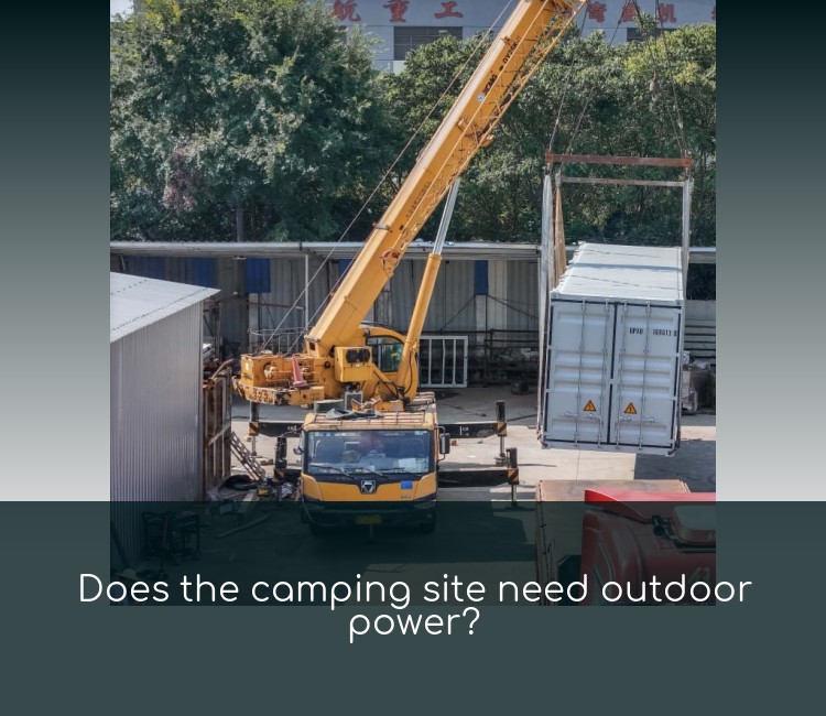 Does the camping site need outdoor power?