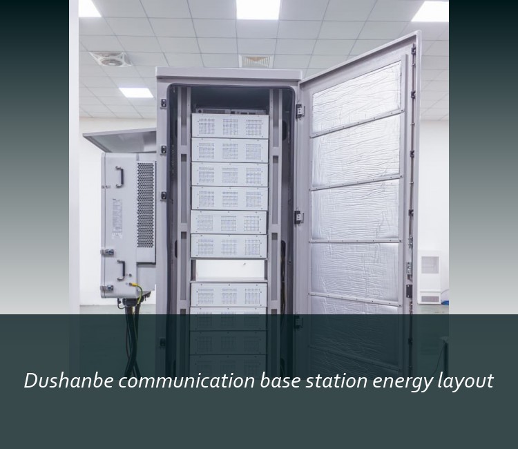Dushanbe communication base station energy layout