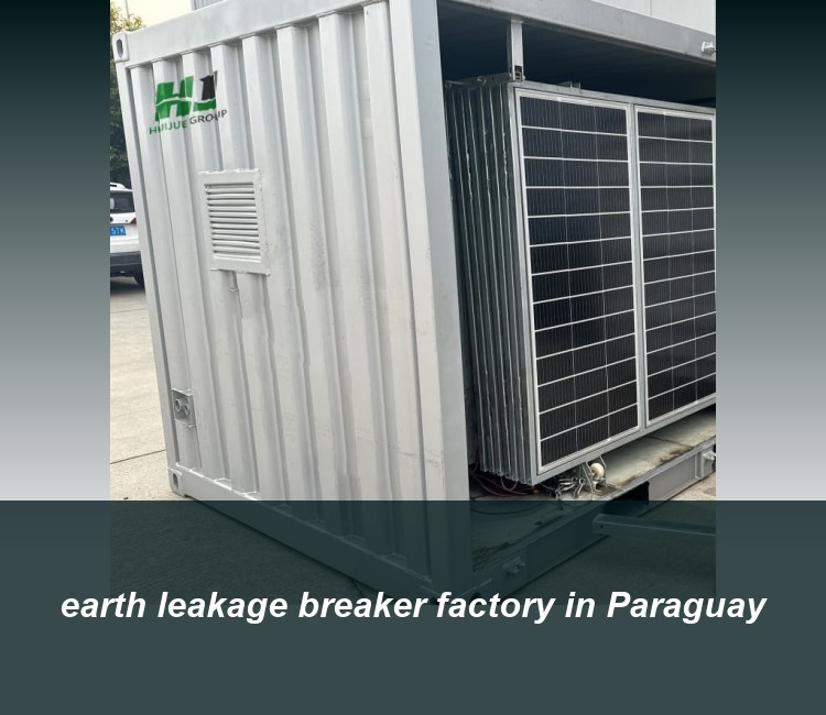 earth leakage breaker factory in Paraguay
