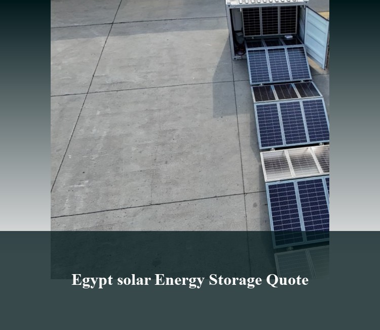 Egypt solar Energy Storage Quote