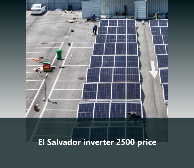 El Salvador inverter 2500 price