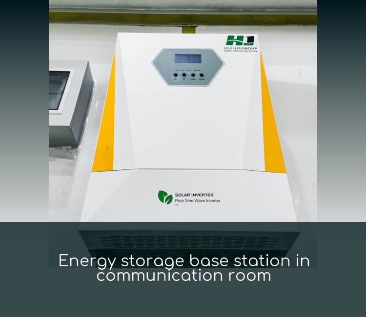 Energy storage base station in communication room