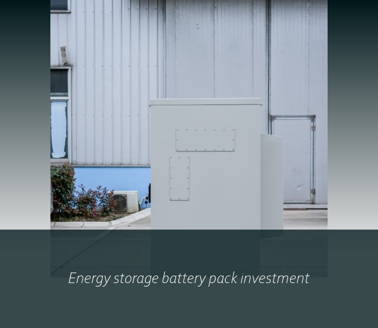 Energy storage battery pack investment
