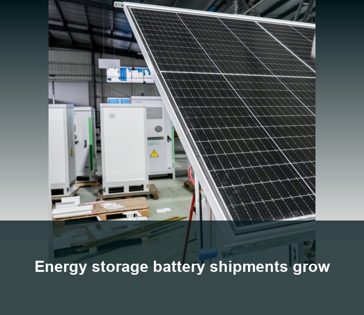 Energy storage battery shipments grow