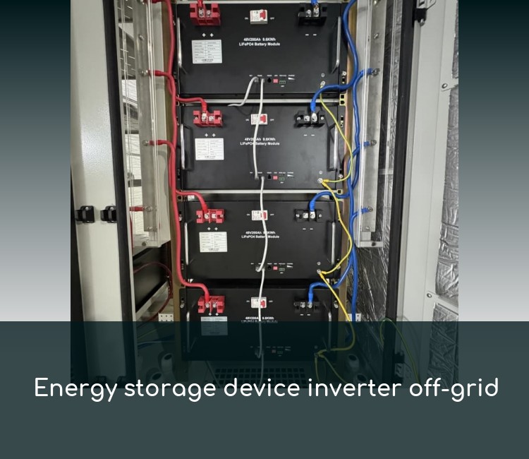 Energy storage device inverter off-grid