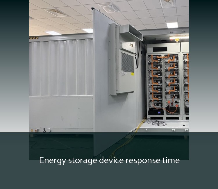 Energy storage device response time