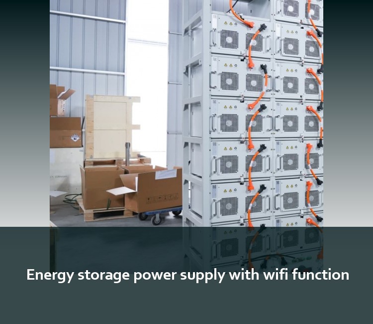 Energy storage power supply with wifi function