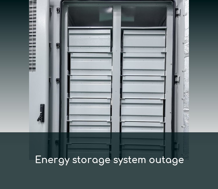 Energy storage system outage