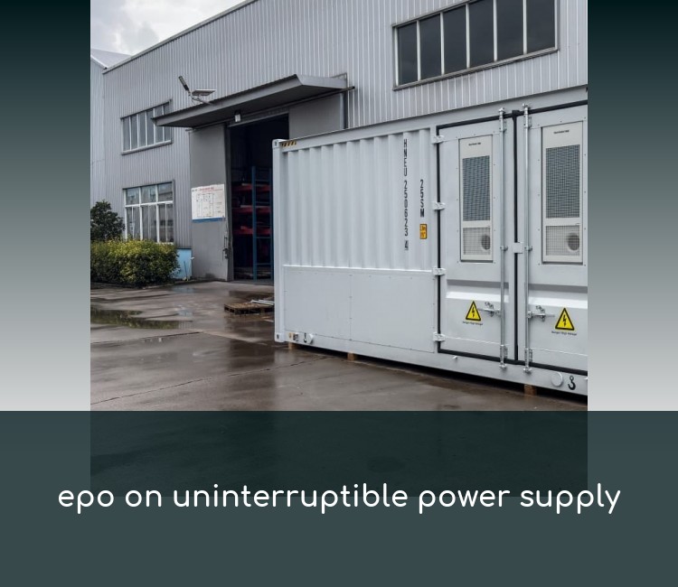 epo on uninterruptible power supply