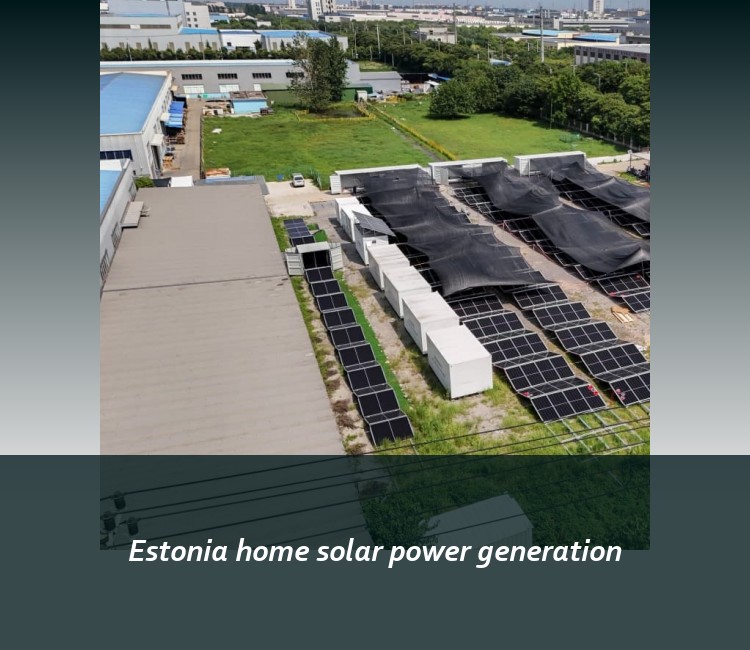 Estonia home solar power generation