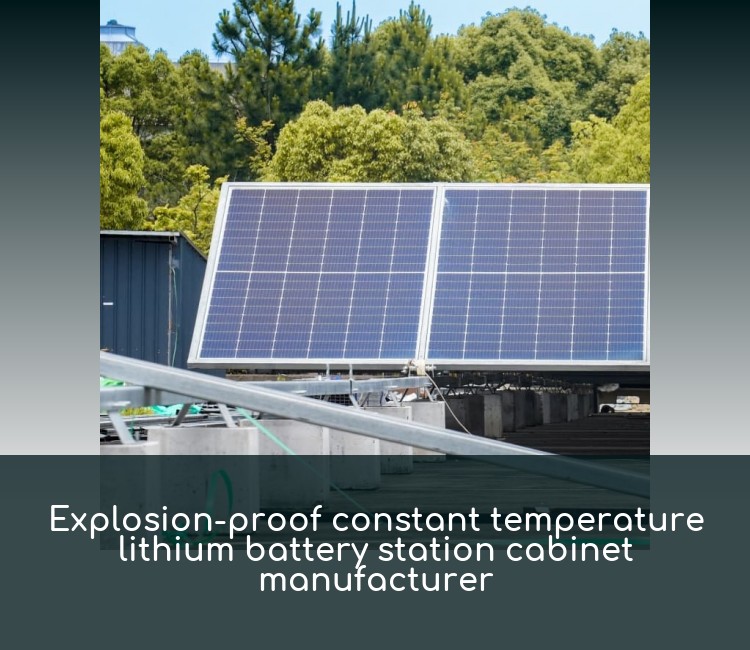 Explosion-proof constant temperature lithium battery station cabinet manufacturer