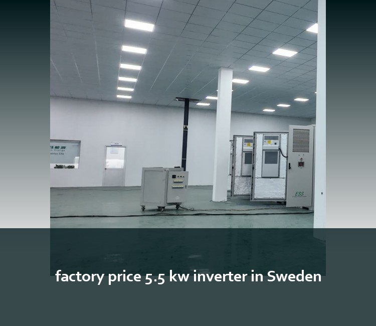 factory price 5.5 kw inverter in Sweden