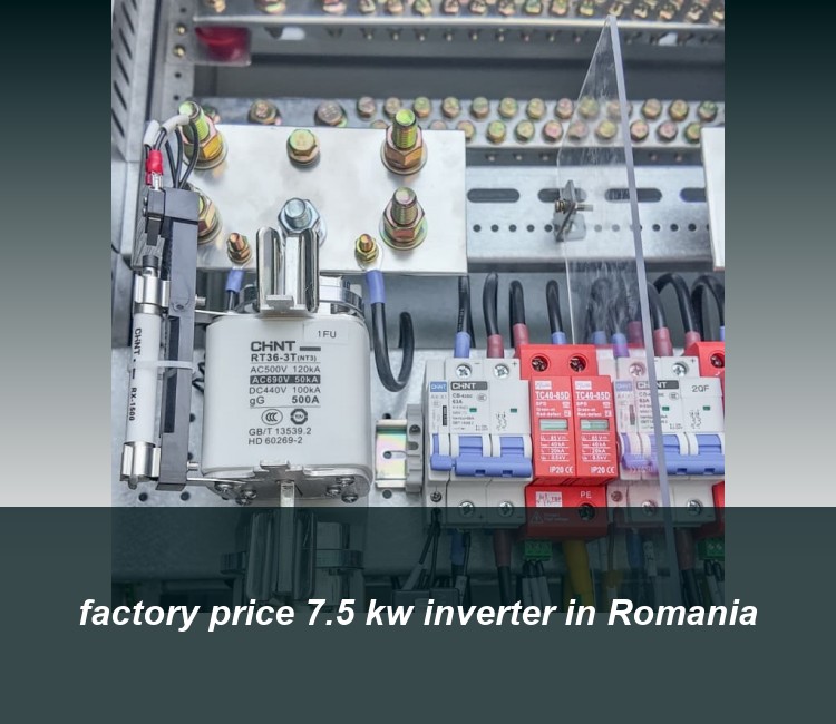 factory price 7.5 kw inverter in Romania