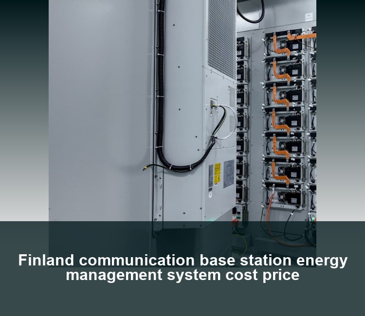 Finland communication base station energy management system cost price