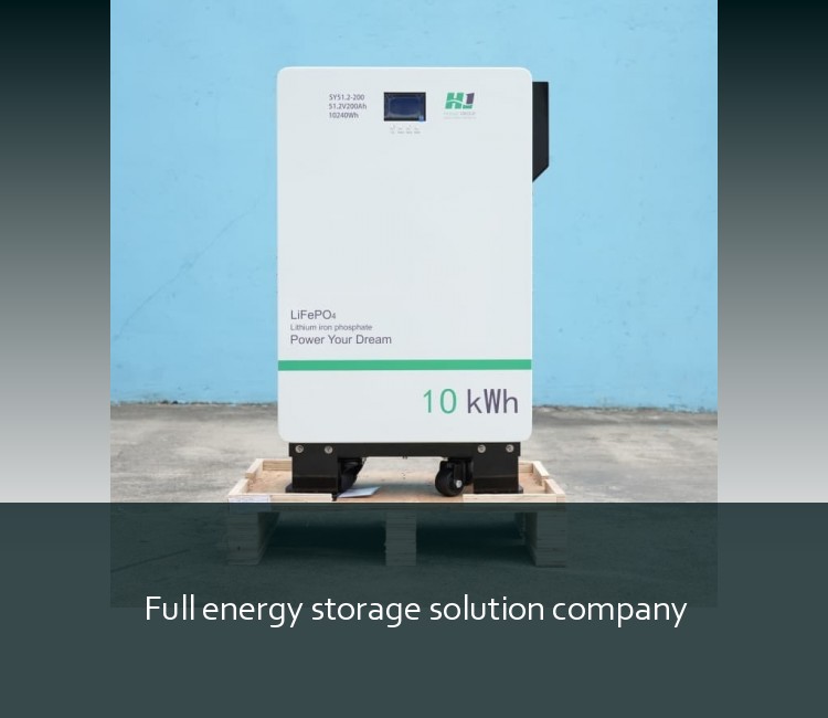 Full energy storage solution company