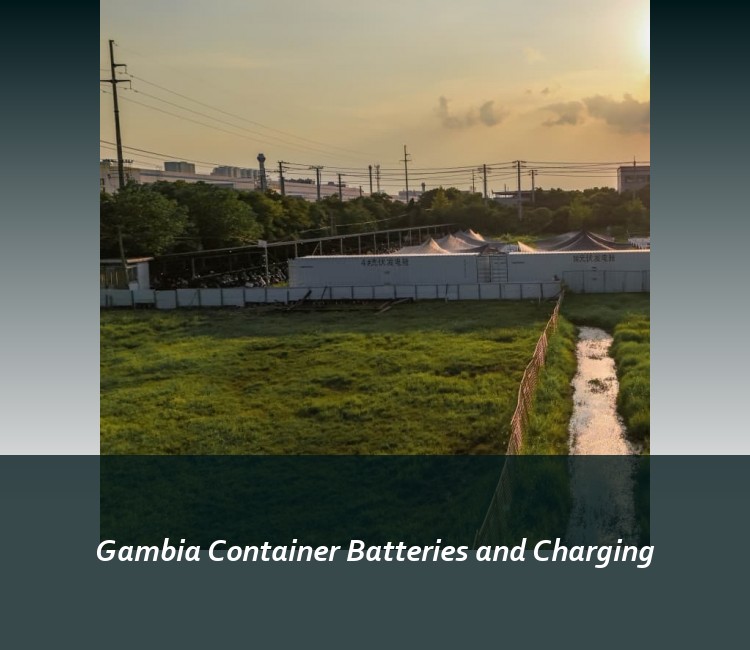 Gambia Container Batteries and Charging