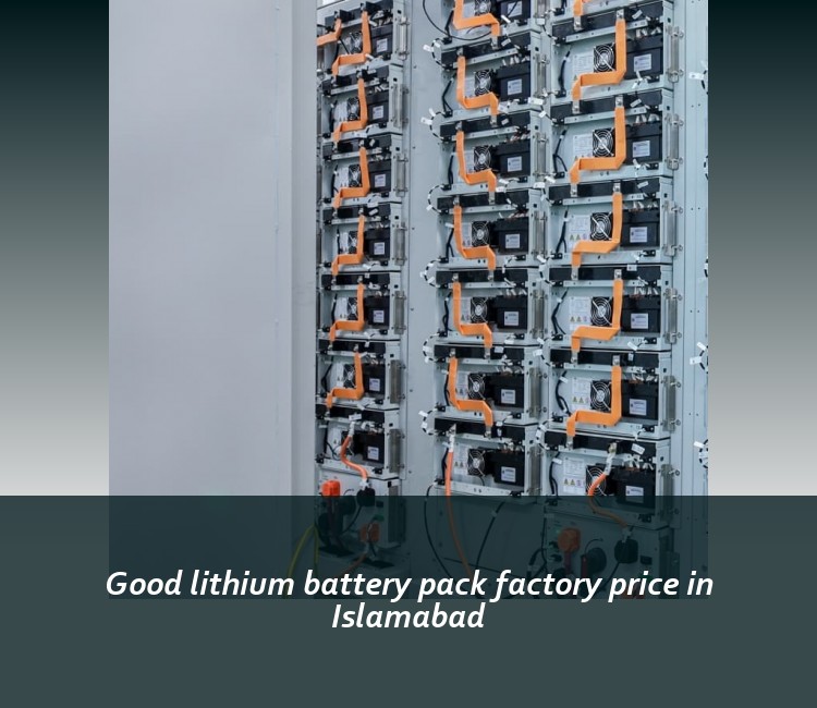 Good lithium battery pack factory price in Islamabad