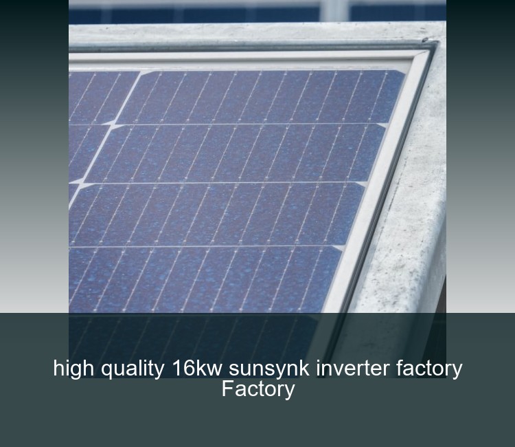 high quality 16kw sunsynk inverter factory Factory