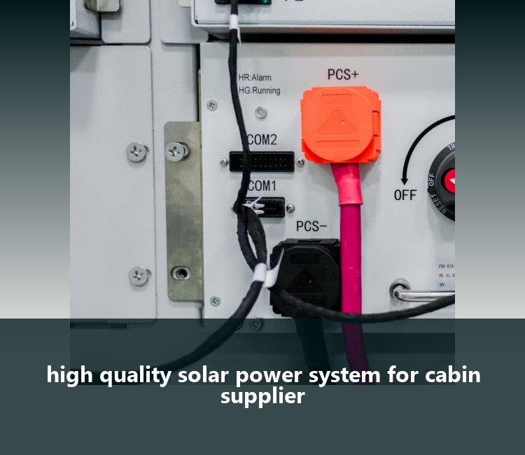 high quality solar power system for cabin supplier