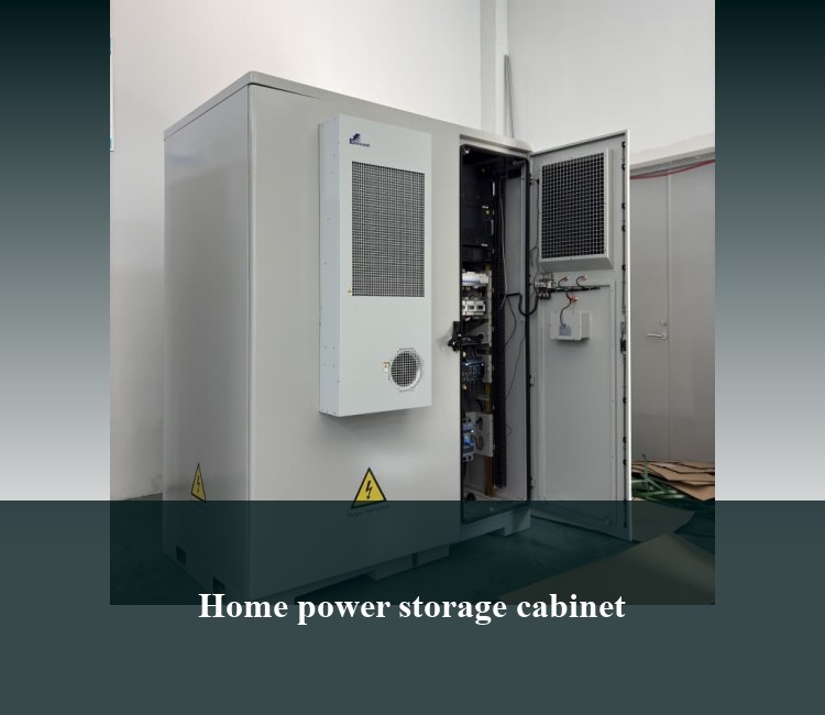 Home power storage cabinet