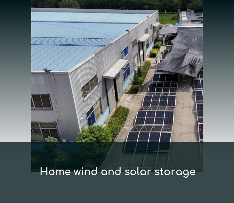 Home wind and solar storage