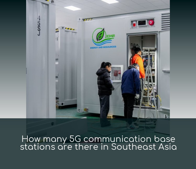 How many 5G communication base stations are there in Southeast Asia