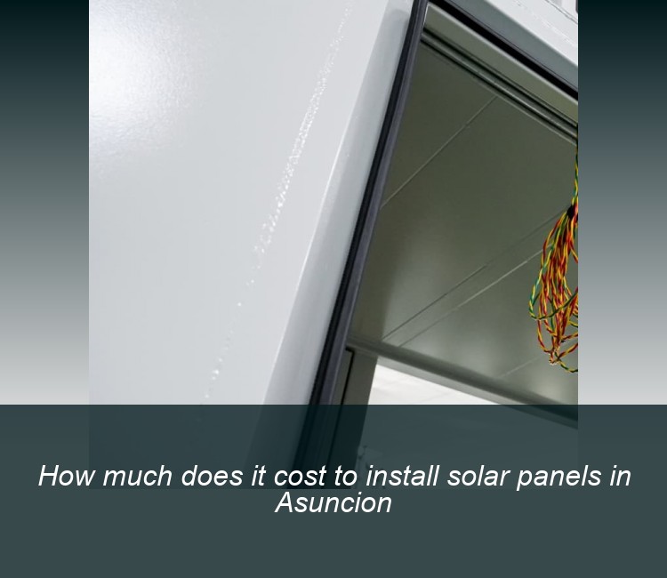 How much does it cost to install solar panels in Asuncion