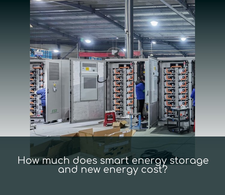 How much does smart energy storage and new energy cost?