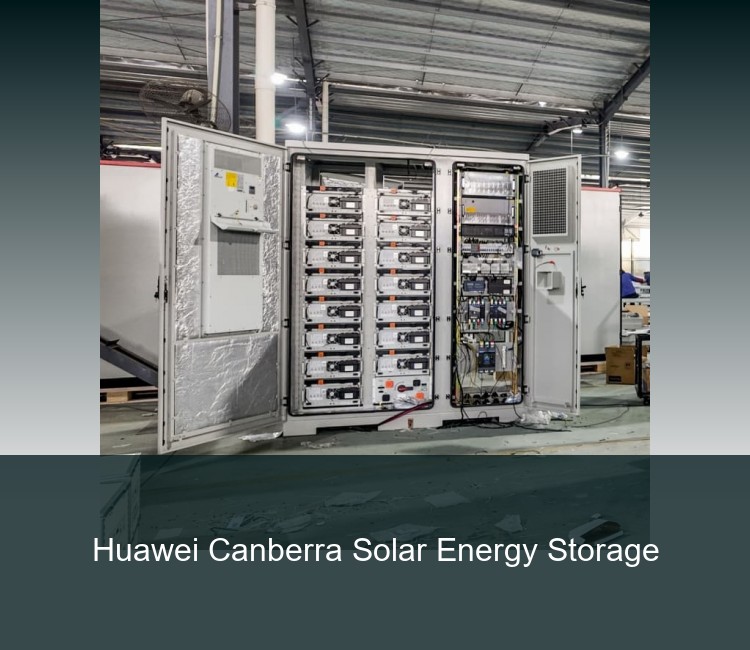 Huawei Canberra Solar Energy Storage