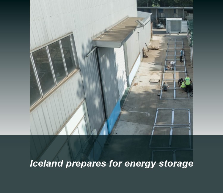 Iceland prepares for energy storage
