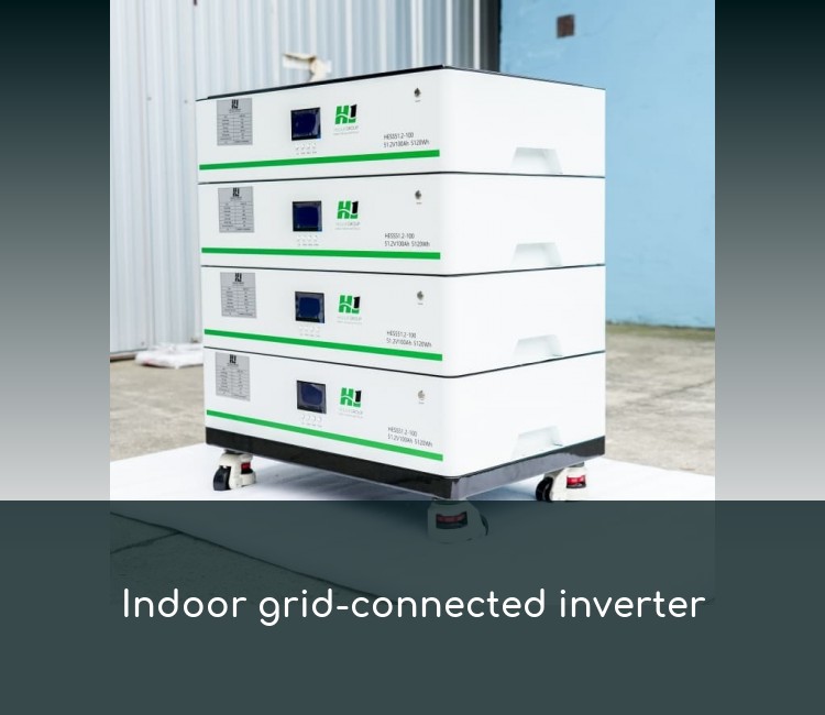 Indoor grid-connected inverter
