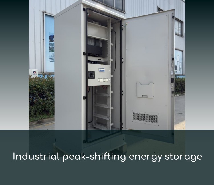 Industrial peak-shifting energy storage
