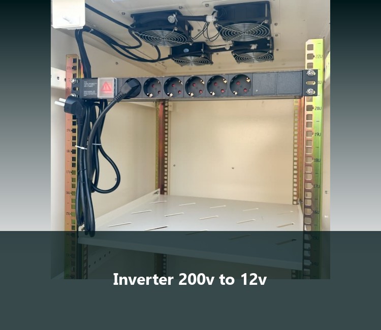 Inverter 200v to 12v