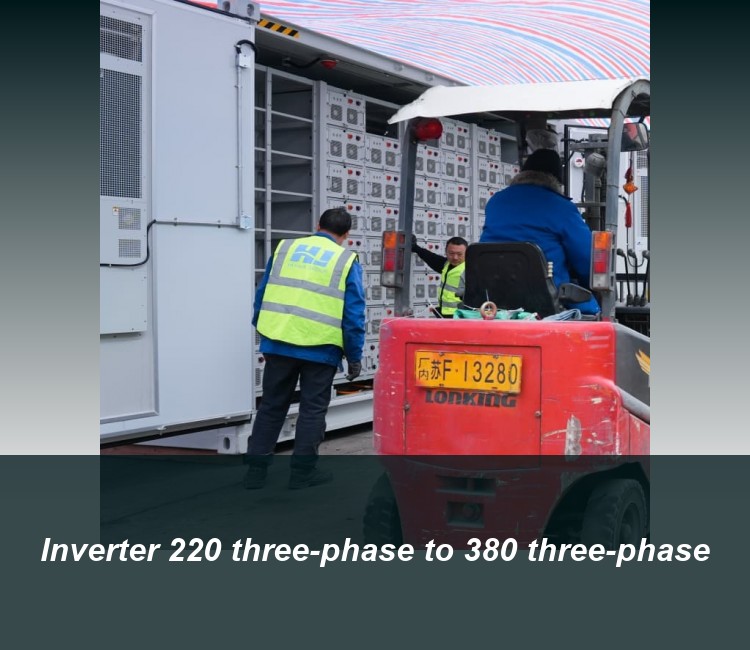 Inverter 220 three-phase to 380 three-phase