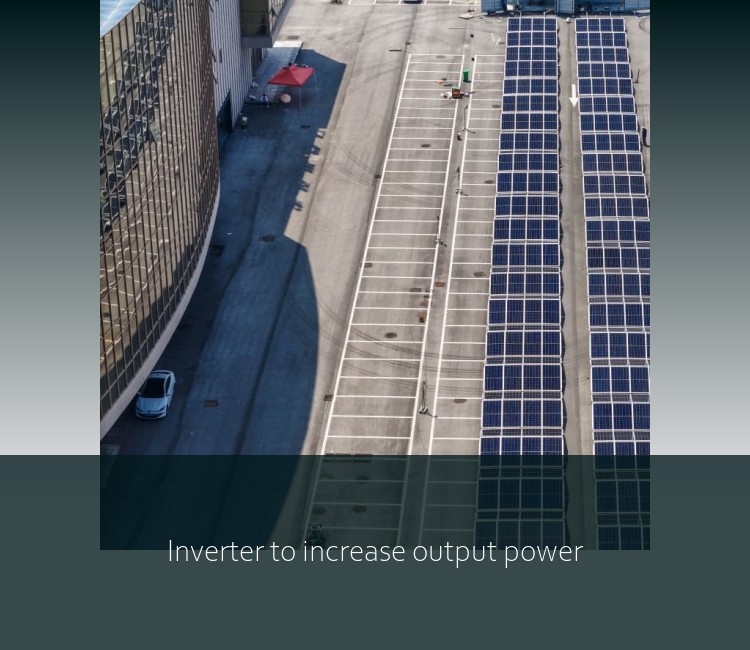 Inverter to increase output power