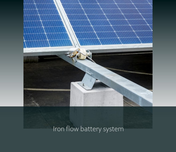 Iron flow battery system