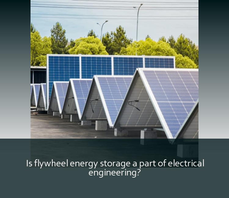 Is flywheel energy storage a part of electrical engineering?