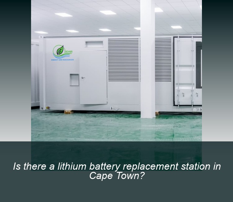 Is there a lithium battery replacement station in Cape Town?