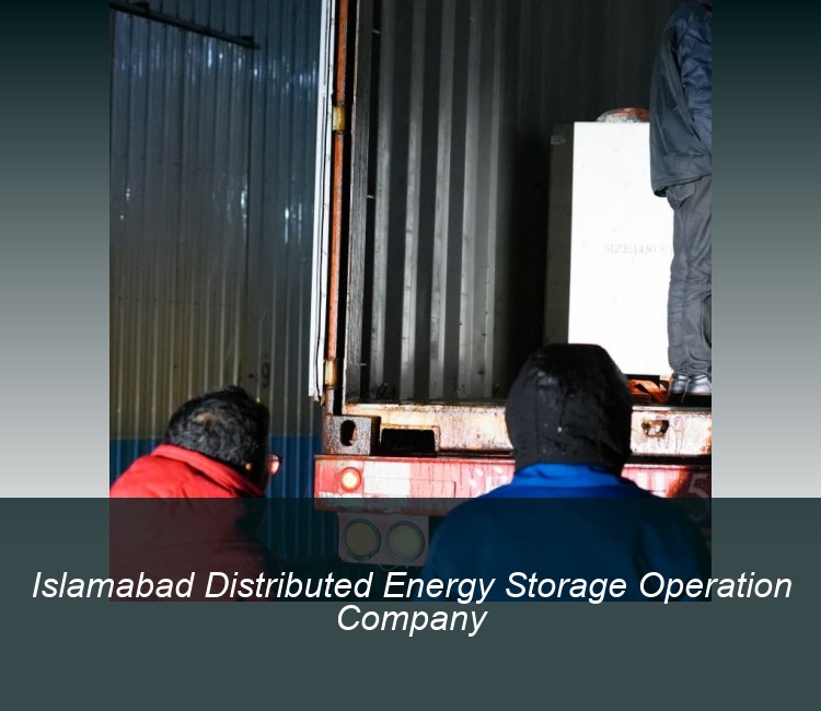Islamabad Distributed Energy Storage Operation Company
