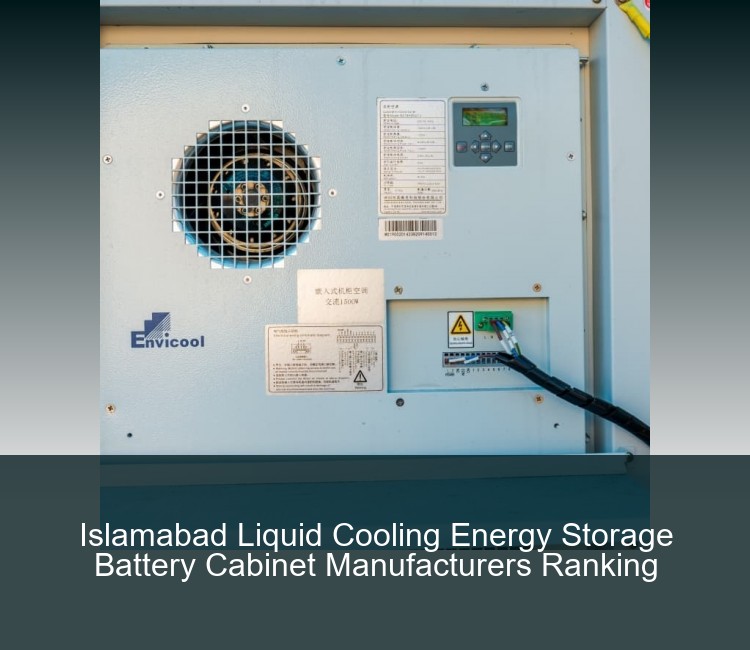 Islamabad Liquid Cooling Energy Storage Battery Cabinet Manufacturers Ranking